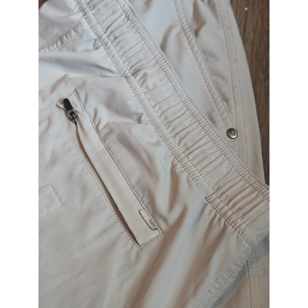 Vuori Kore Jogger Mens XL Tan Stone V456 Lined Athletic Pants 28"